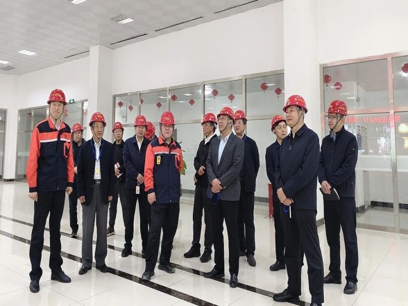 泰安市副市長(zhǎng)馬保文來公司調(diào)研安全生產(chǎn)工作